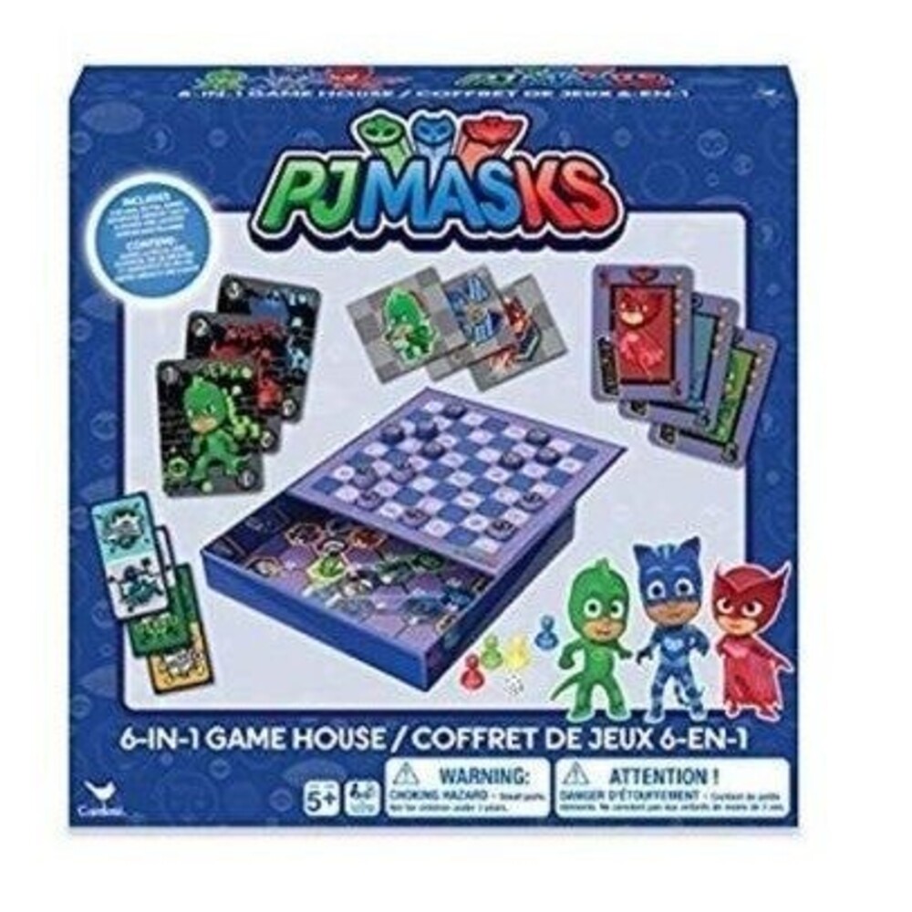 NEW PJ mask 6 in 1 game house